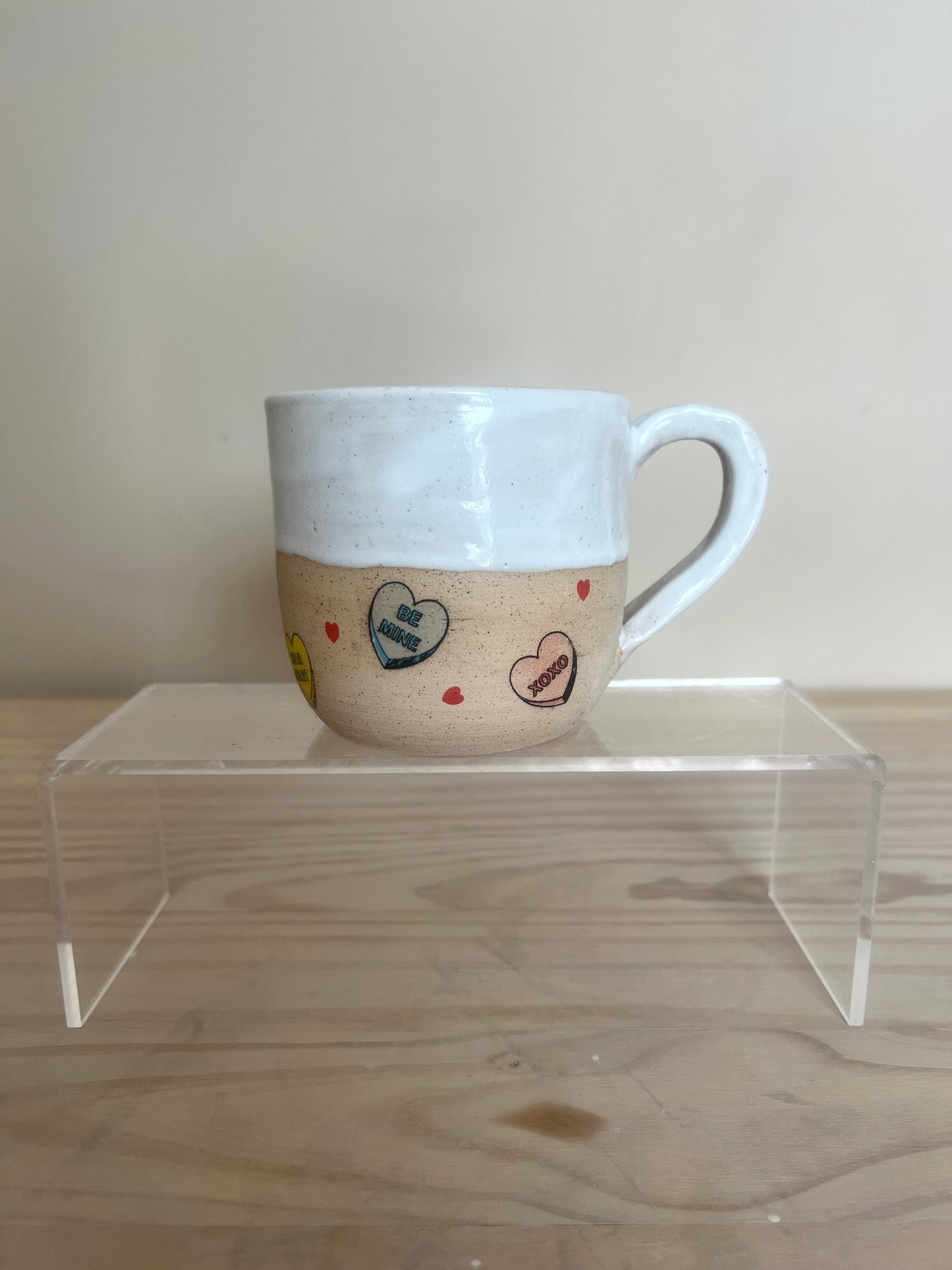 Candy Hearts Valentines Mug