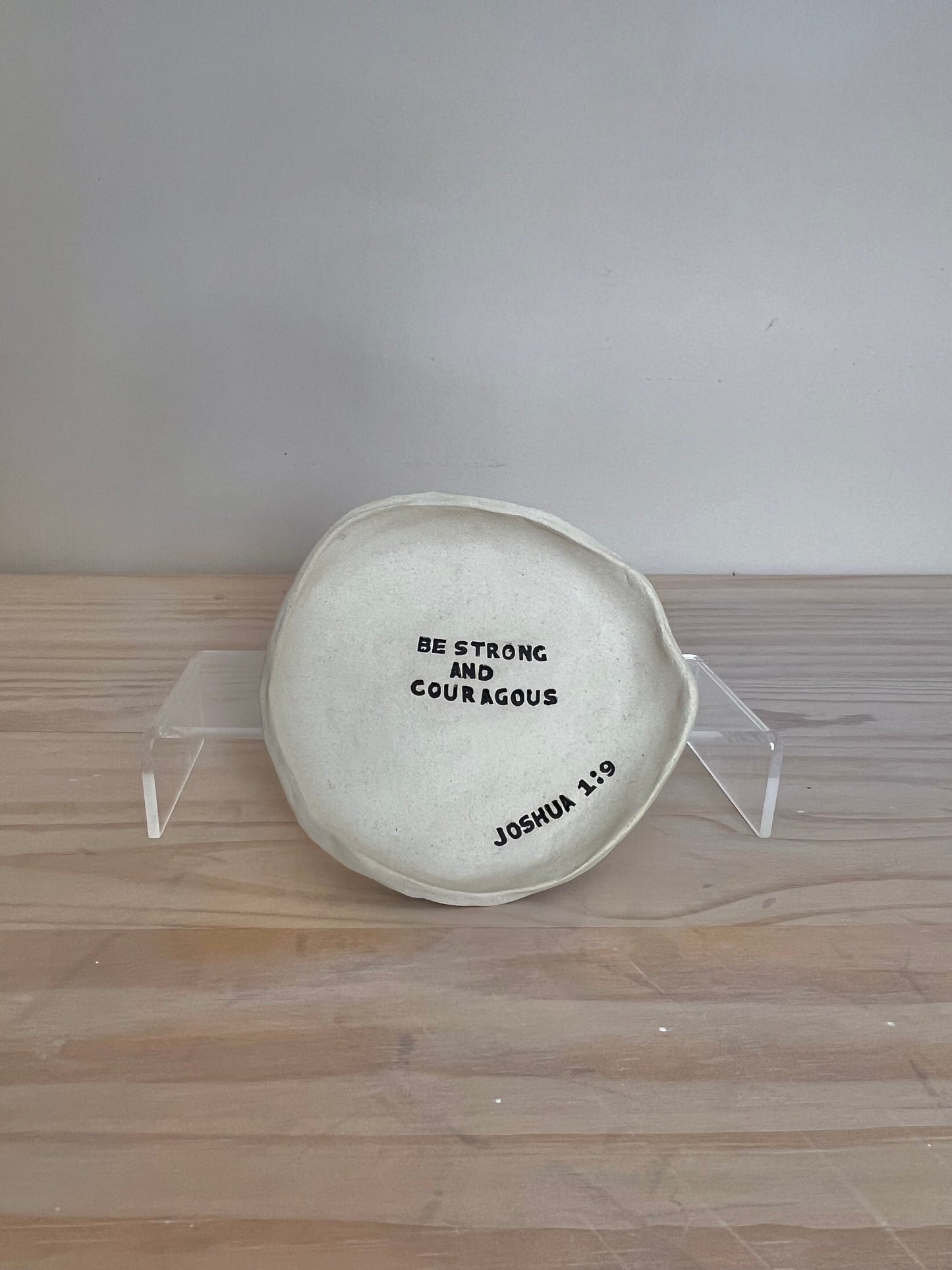 Biblical jewelry dish